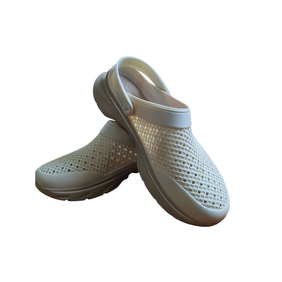 Skechers Women Go Walk Foamies Womens Size 10 Natural - Picture 6 of 10